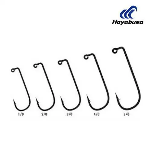 Carlige Hayabusa Jig151Black Nickel, Nr.2/0 Chilipir