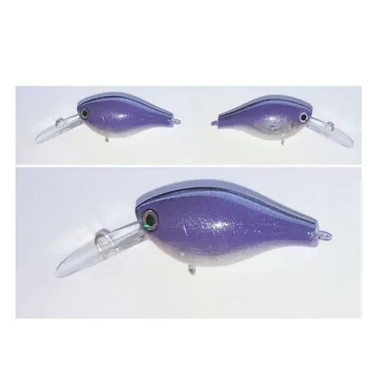 Livrare expres Vobler HMKL Crank 33MR SP(Custom Painted) 3.3cm/3.3g Purple Sava