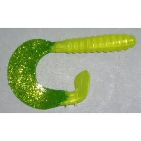 Calitate înaltă Grub Profi-Blinker Twister Turbotail 5cm - Fluo Glitter
