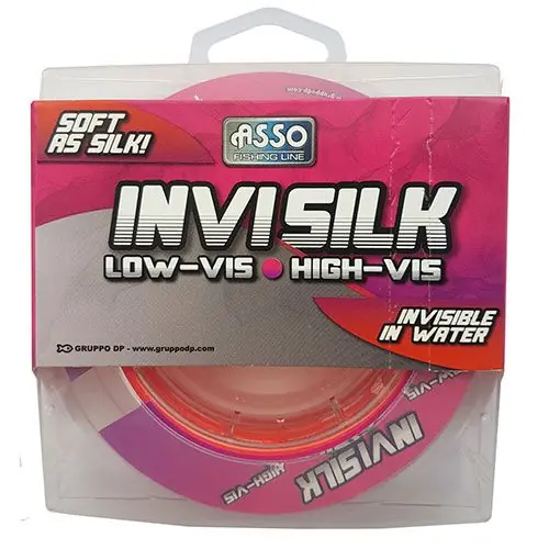 Fir monofilament Asso Invisilk Pink 0.14mm/2.7kg/150m Disponibil imediat