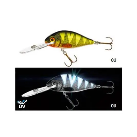Vobler Jaxon Holo Select Fighter UV SDR 9cm/16g, culoare OU Plată sigură