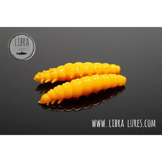 Worm Libra Lures Larva 3.5cm Cheese culoare 007 Retur ușor