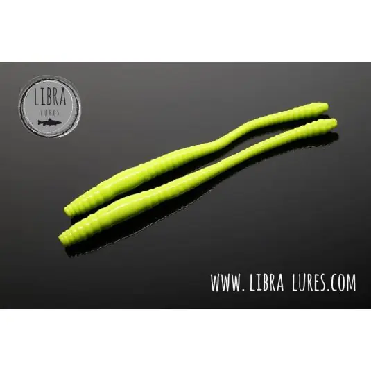 Worm Libra Lures Dying Worm 8cm Cheese culoare 027 Retur ușor