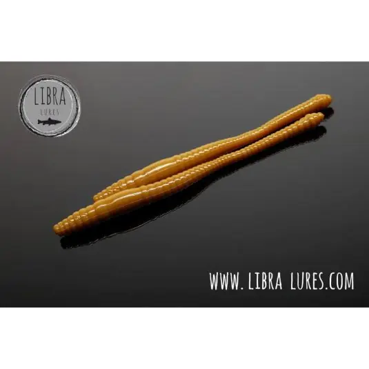 Worm Libra Lures Dying Worm 8cm Cheese culoare 036 Reducere de preț