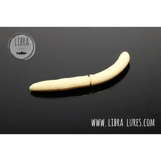 Worm Libra Lures Fatty D'Worm 6.5cm Cheese culoare 005 Ofertă de sezon