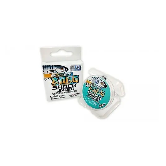 Fir fluorocarbon Asso Super Ajing Shock Leader 0.128mm/1.36kg/30m Ofertă limitată