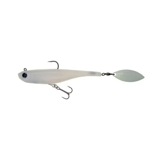 Swimbait Biwaa Divinator Junior 14cm, culoare UV White Plată securizată