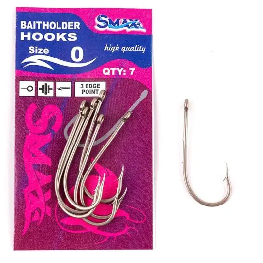 Carlige Smax Baitholder Hooks Nr.2/0 Cumpără online