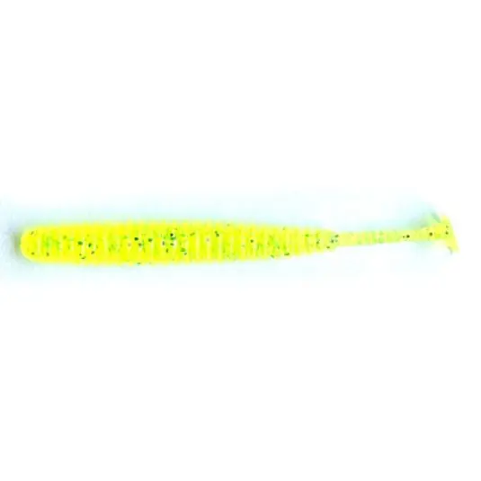 Shad Reins Aji Adder 5cm, culoare Chartreuse Silver Glitter Livrare expres