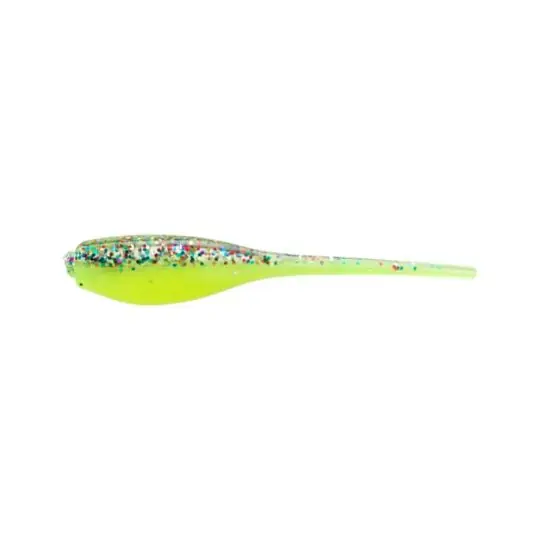 Shad Bobby Garland Mo' Glo Baby Shad 5cm, culoare Green Lantern Lichidare de stoc