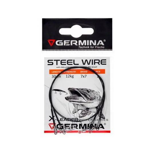 Preț redus Strune Germina Steel Wire 20cm/8kg