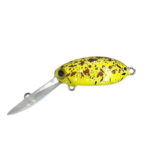 Vobler HMKL Inch Crank DR 2.5cm, culoare Spotted Banana Reducere de preț