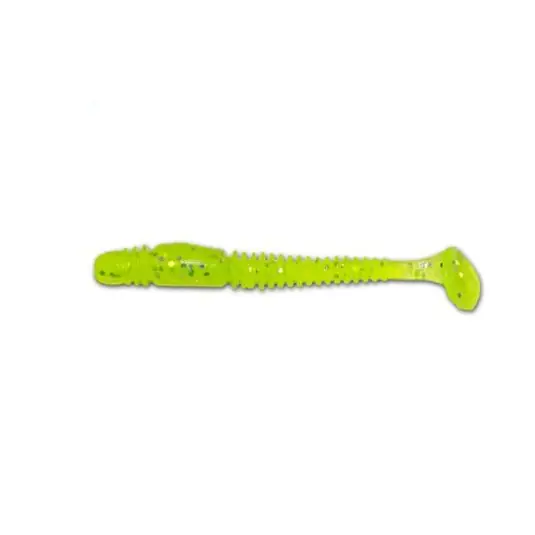 Preț mic Shad Lucky John Tioga 7.4cm, culoare Lime Chartreuse