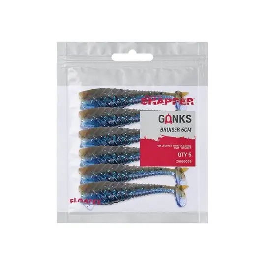 Shad Korum Snapper Floatex Gonks 6cm, culoare Bruiser Preț promoțional