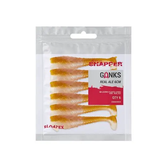 Shad Korum Snapper Floatex Gonks 9cm, culoare Real Ale Bestseller