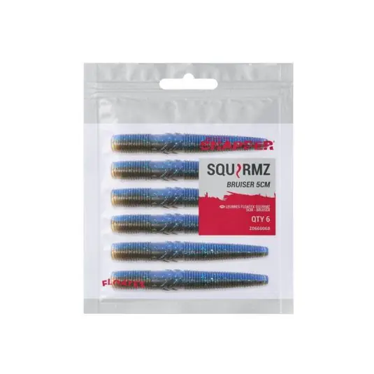 Mai ieftin Worm Korum Snapper Floatex Squirmz 7.5cm, culoare Bruiser