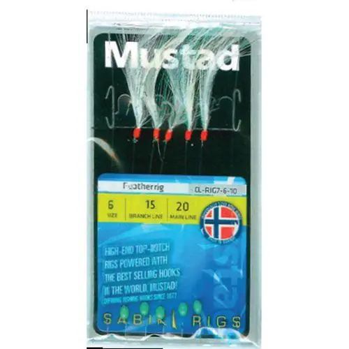 Cumpărături sigure Taparina Mustad Feather Nr.4
