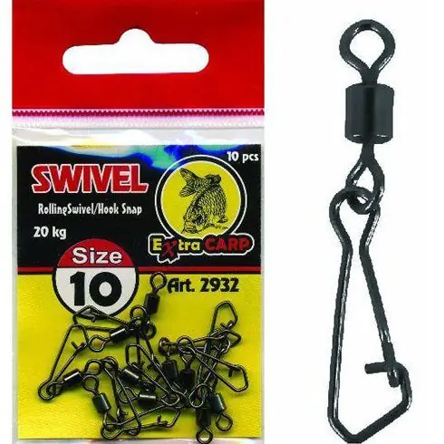 Agrafe + varteje Extra Carp Hook Nr.8-10buc/plic Cumpără online