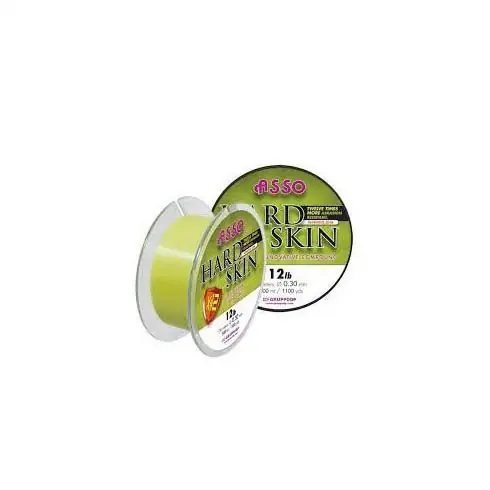 Fir monofilament Asso Hard Skin Siliconed Green 0.20mm/2.722kg/300m Discount