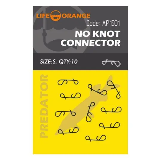 Noutate Conectori Orange No-Knot S Black