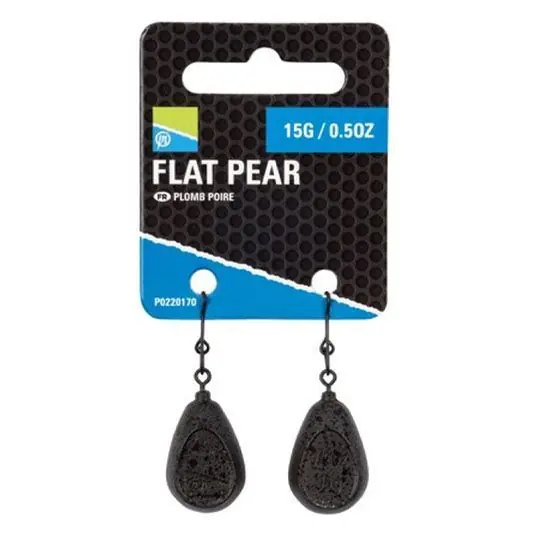 Plată securizată Plumbi Preston Flat Pear 7g