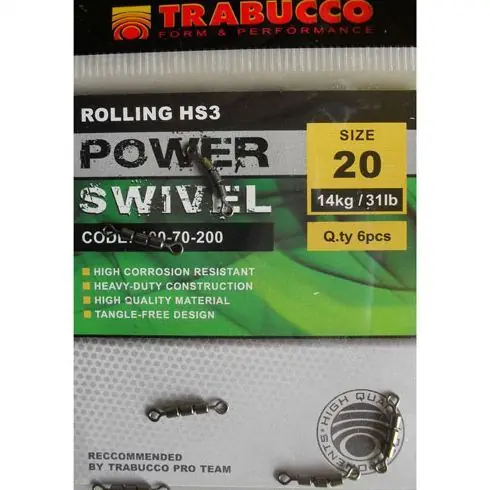 Varteje Trabucco Power Swivel HS3 Triple nr.18 Ultima șansă