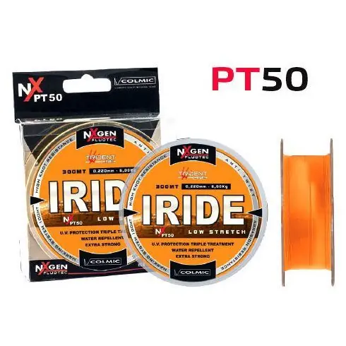 Fir monofilament Colmic Iride PT50 0.20mm/4.8kg/300m Lichidare de stoc
