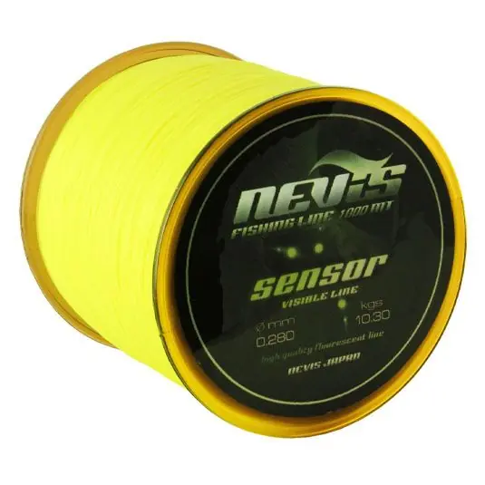 Doar azi Fir monofilament Nevis Sensor Fluo 0.28mm/10.3kg/1000m