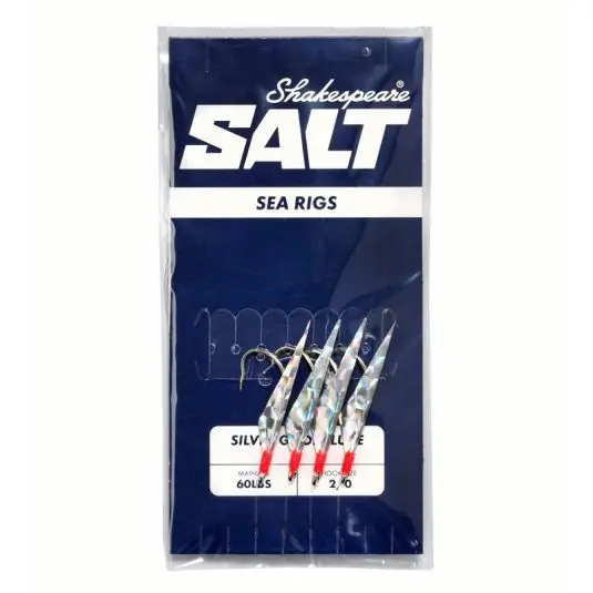 Taparina Shakespeare SALT Silver Ghost Lure Nr.2/0, 11g Retur gratuit