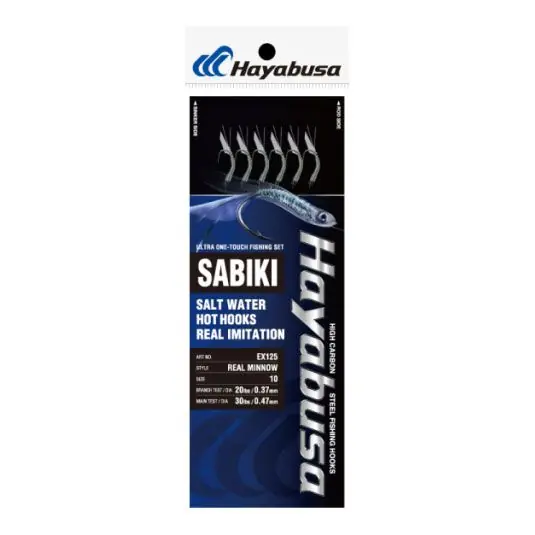 Ofertă de sezon Taparine Hayabusa Sabiki Real Minnow 6 Nr.7