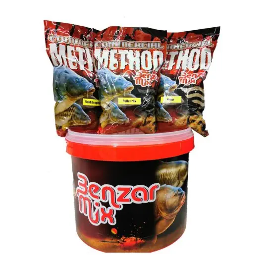 Preț mic Set Nada Benzar Mix Commercial Method + Galeata 10L
