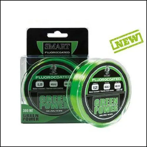 Livrare expres Fir monofilament Maver Smart Green Power 0.25mm/6.1kg/300m
