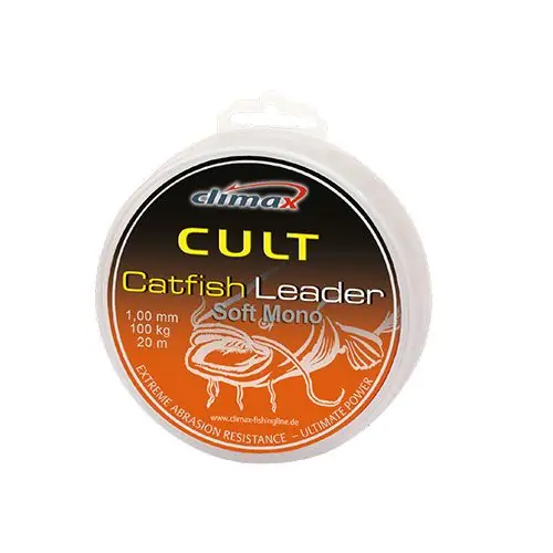 Fir monofilament Climax Cult Catfish Soft Leader 1.4mm/84kg/50m Discount