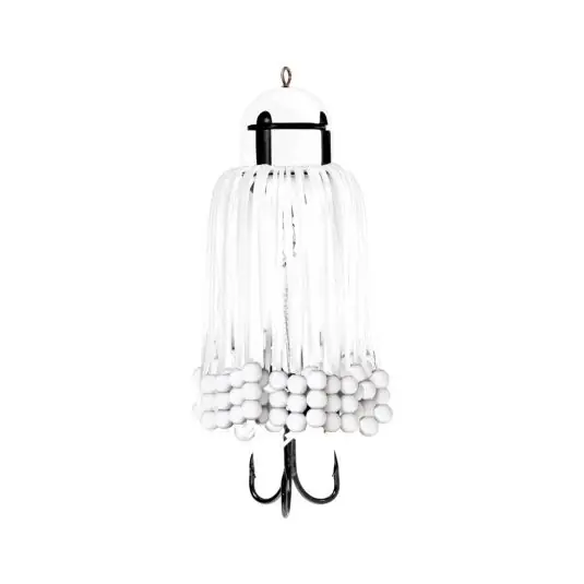 Teaser Zeck Rattle Teaser 60g, culoare White Popular