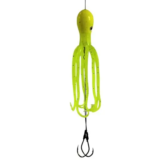 Teaser Ticu Fishing Octopus M3 150g, culoare Galben Ultima șansă