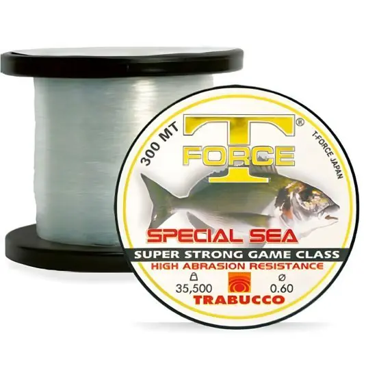 Preț promoțional Fir monofilament Trabucco T-Force Special Sea 0.80mm/41.70kg/300m
