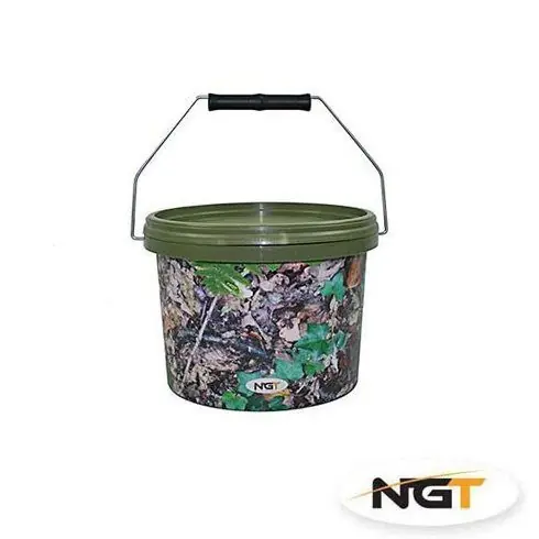 Super ofertă Galeata NGT rotunda Camo 5L