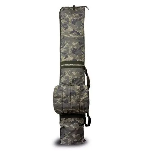 Transport gratuit Husa lansete Solar Undercover Camo Rod Holdall, 4 compartimente, 215cm