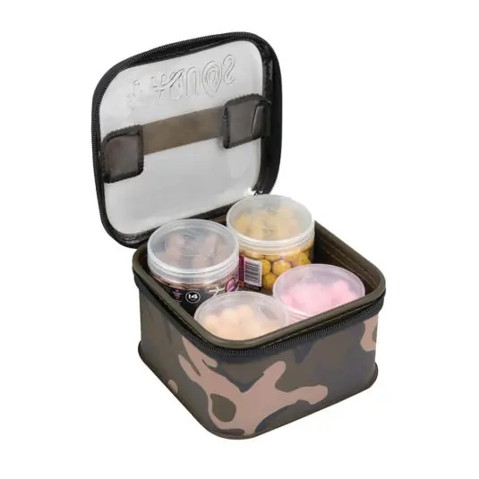 Borseta Fox Aquos Camo Bait Storage Medium Plus Mai ieftin