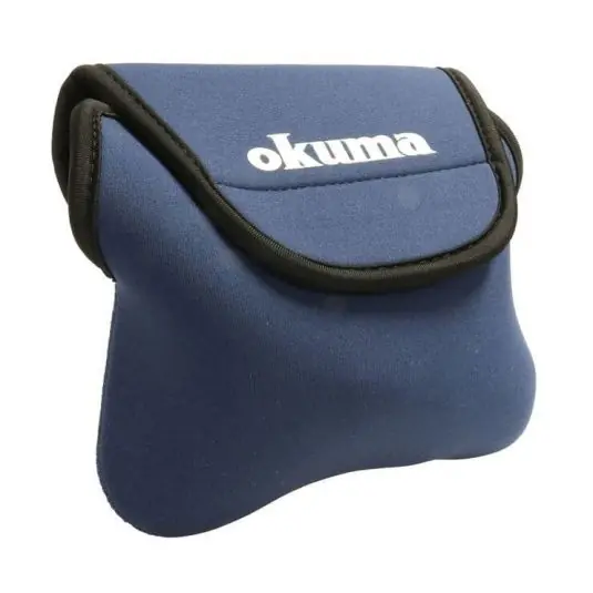 Husa mulineta Okuma Neoprene Fishing Reel Cover Spin L Reducere