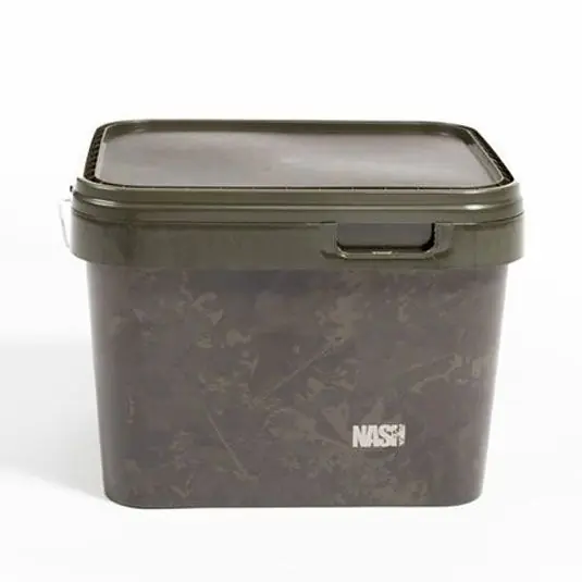 Ofertă exclusivă Galeata Nash Spot On Rectangular Bucket Camo 5L