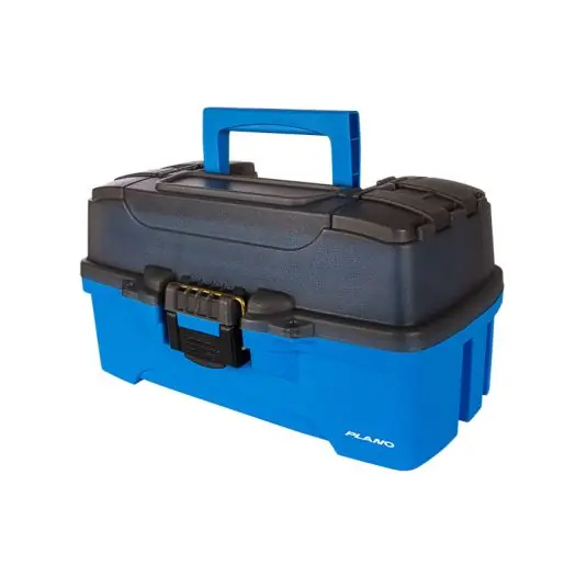 Transport gratuit Valigeta Plano Three-Tray Tackle Box Blue/Black