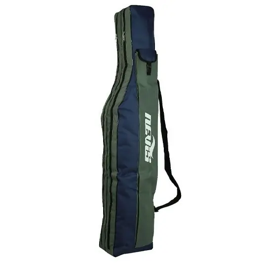 Discount Husa lansete Nevis 120D Albastru Verde, 2 compartimente, 120cm