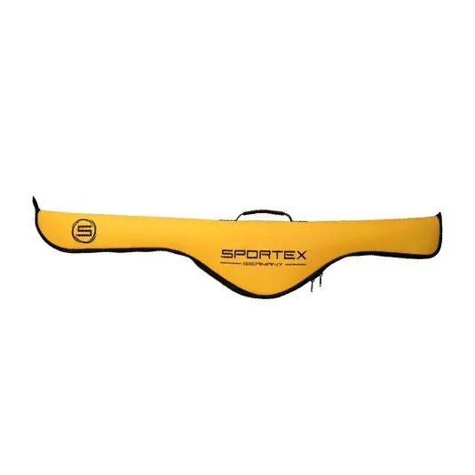 Husa lansete Sportex EVA Rod Bag Yellow, 1 compartiment, 160cm Calitate înaltă