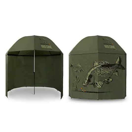 Umbrela pescuit cu parasolar Delphin BigONE CARP 250cm Cumpărături sigure
