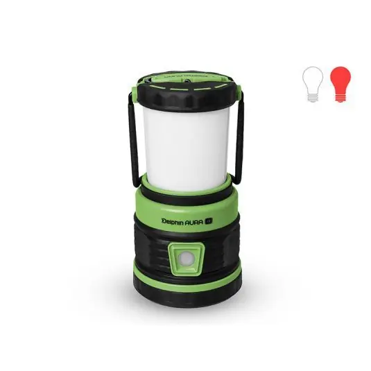 Livrare rapidă Lanterna camping Delphin Aura+ UC 8.5W/500lm/3600mAh