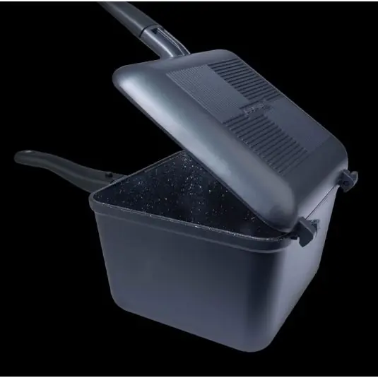 Set gatit RidgeMonkey Connect Deep Pan and Griddle XL Granite Edition Livrare gratuită