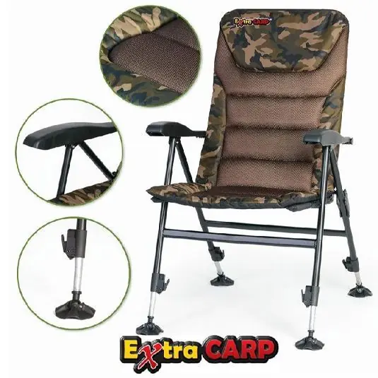 Reducere extra Scaun pescuit Extra Carp Maxi Camou Chair