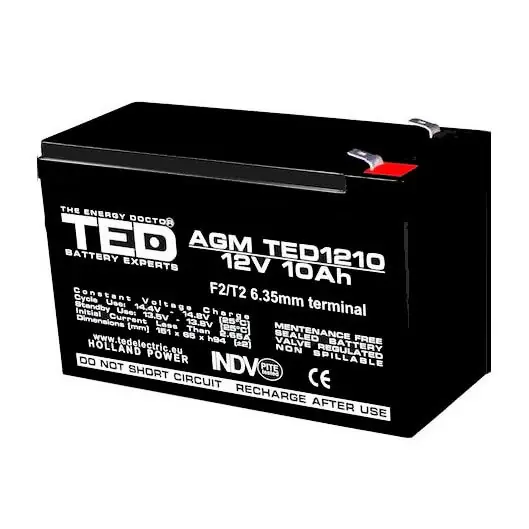 Preț redus Acumulator etans GS Ted 12V/10A