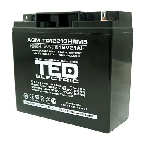 Acumulator etans GS TED 12V/23A Nu rata